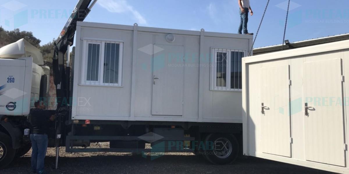 delivery prefab container